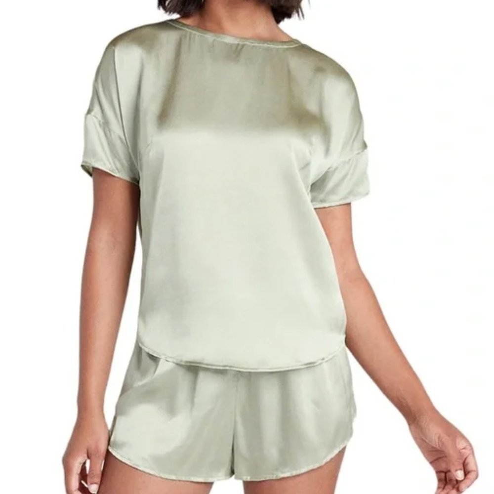 NWT Express Silk Pajama Set